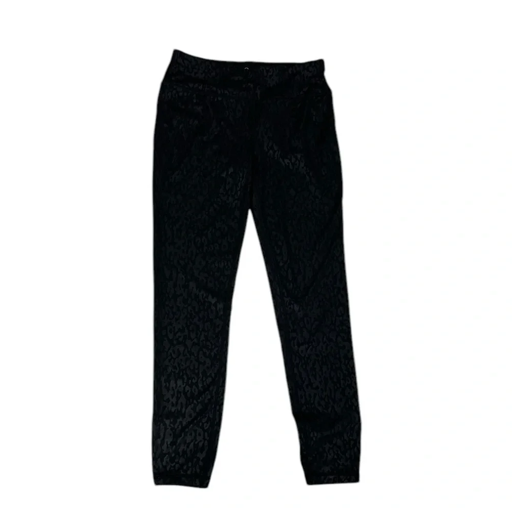 Sweaty Betty All Day Leggings Black Animal Print Full Length Power Sz S